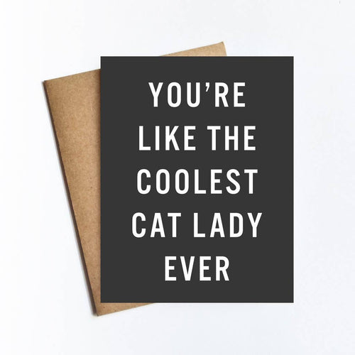 Coolest Cat Card